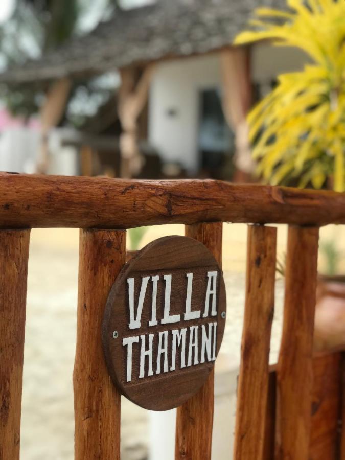 Villa Thamani Zanzibar Pwani Mchangani Eksteriør billede